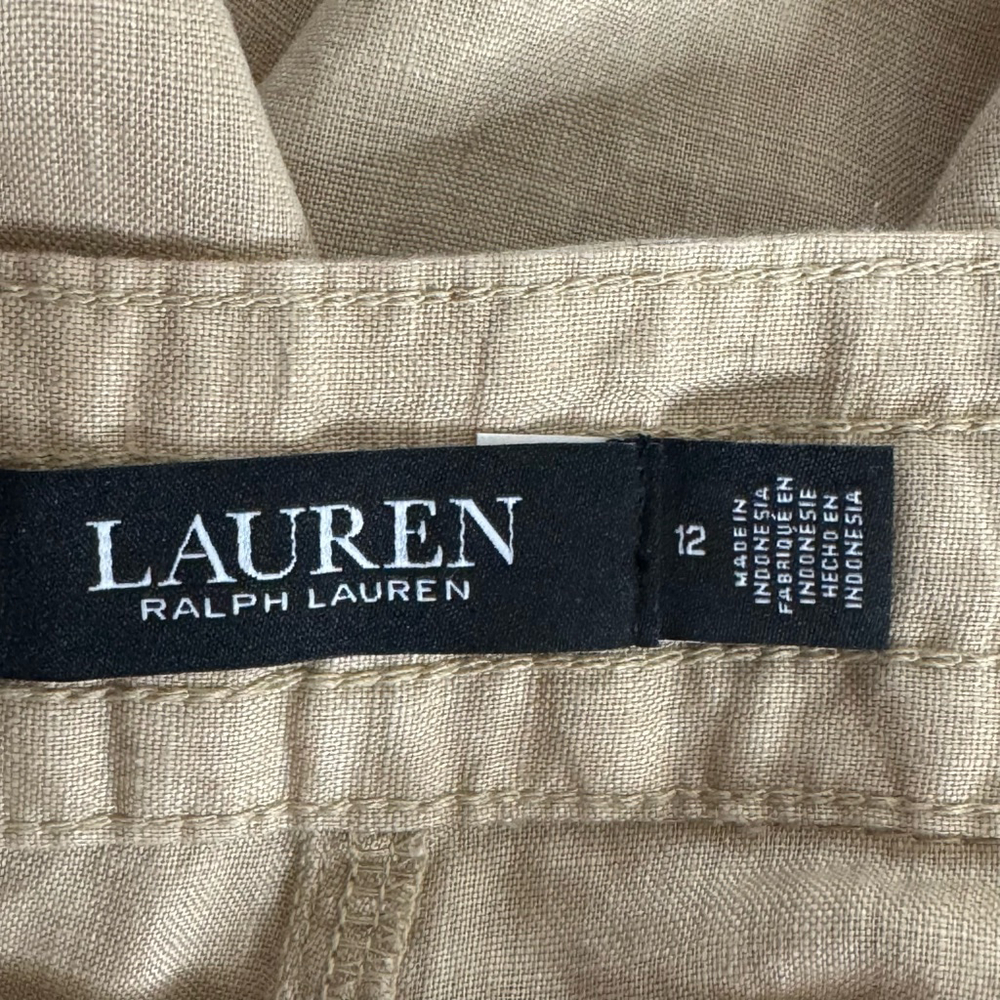 Lauren Ralph Lauren Jovonie Wide Leg Pants Size 12 - Picture 7 of 9